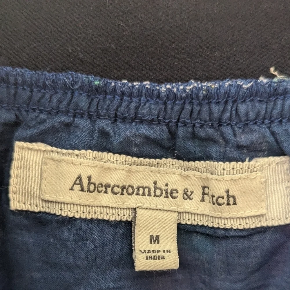 Abercrombie and Fitch floral mini skirt cotton size M - Picture 4 of 5